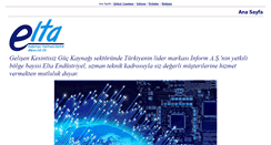 Desktop Screenshot of eltaelektronik.com